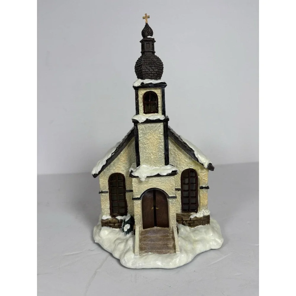 Berta Hummel Holy Night Chapel Hawthorne Village Christmas Village Church w/ COA